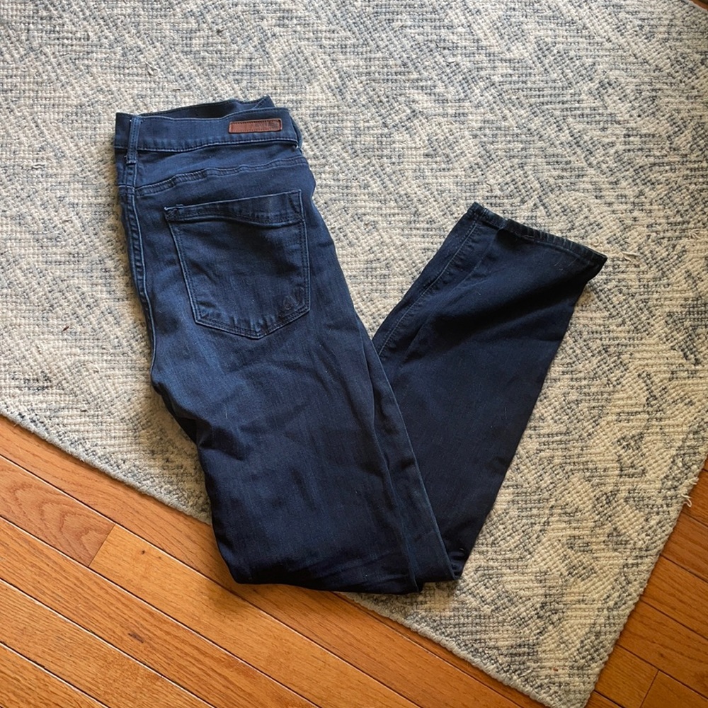 Express dark jean leggings